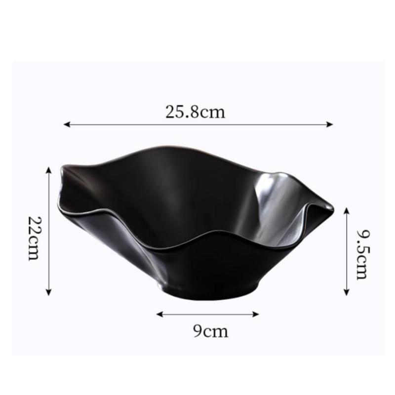 Piatti Frutta Ceramica Organizzatori Cucina Irregolari Vassoio Contenitore Storage Scrivania Casa Snack Piatto Ondulato Decorazione Organizzatori Cucina