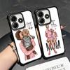 Baby Mom Girls Plating Phone Case For Xiaomi Redmi Note 14 15 Pro Plus 13 12 11 11S 11T 10 9S 9 5G Anti-Fall Airabag Cover