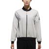 Adidas Reversible Logo Print Loose Fit Zip Jacket Women Jackets White CV5478