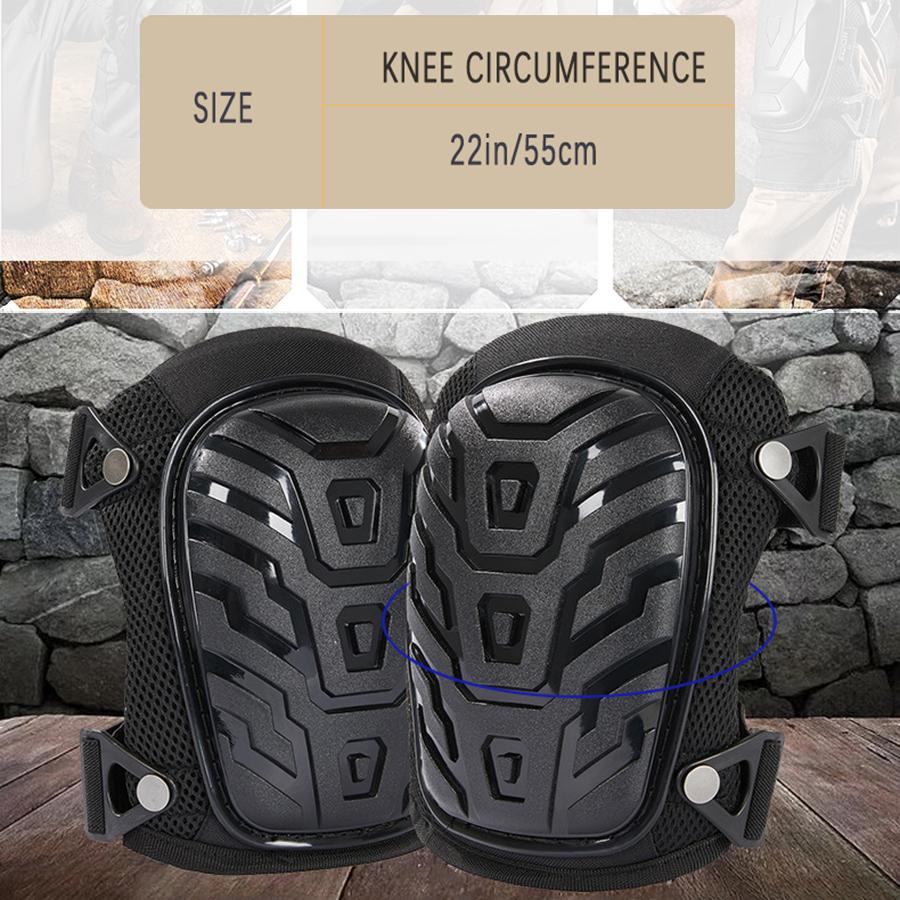 Professional Knee Pads For Work (1Pair) For Men Or Knee Pads For Women Gardening & Construction Knee Pads With Thick Gel Cushion