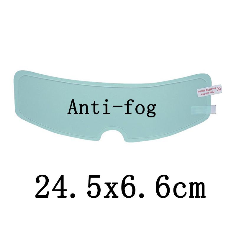 2pcs Motorcycle Helmet Rainproof Anti-fog Film Durable Nano For Helmet Motorcycle Full Face Axxis Helmet