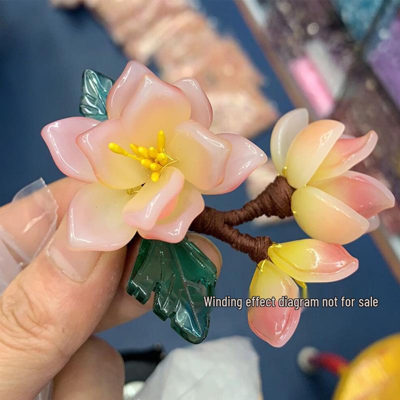 Colorful Elastic Cotton Thread for DIY Jewelry and Hair Accessories