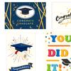 Graduation Cards Set 2026 Bachelor's Degree Card with Envelopes And Stickers Inspirational Congrats Personalized Graduation Message Card