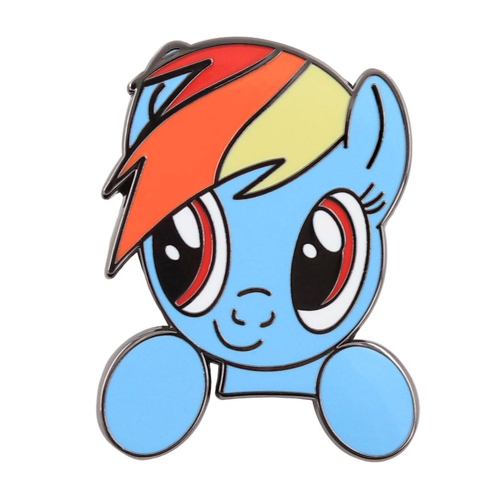 

Enamel Pegasus Lapel Pin - Little Pony Series Character Brooch, Cute Gift for Kids