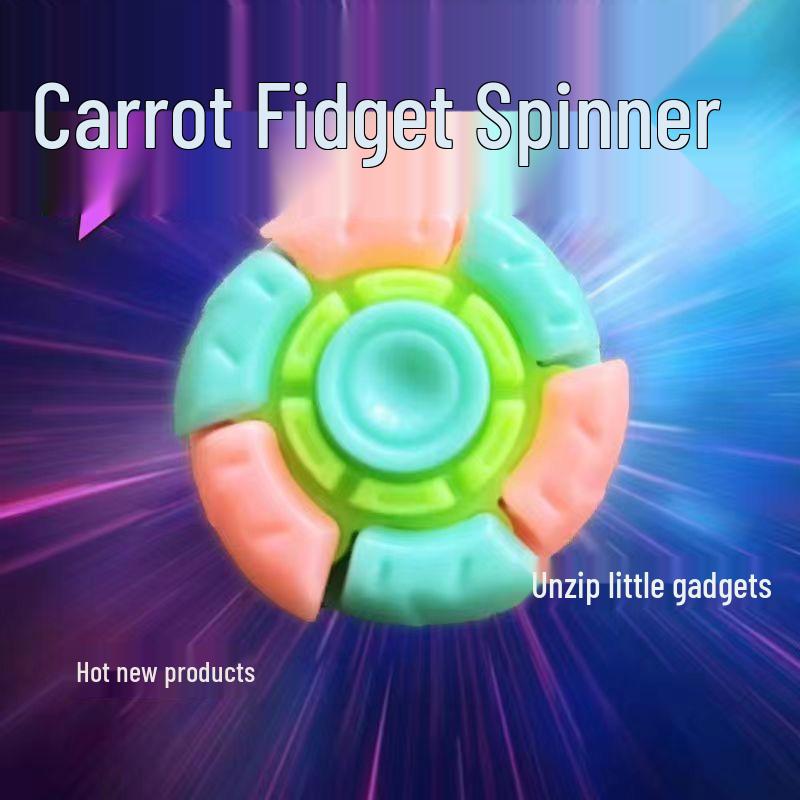 

Красочный вращающийся редис фингер спиннер: Креативная крутая игрушка для снятия стресса у студентов