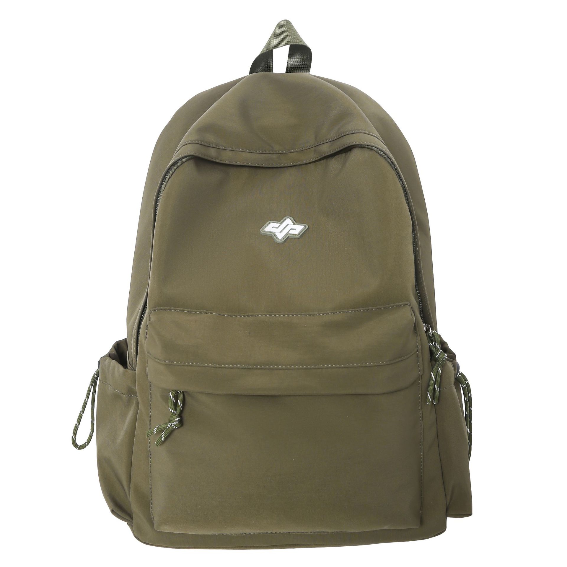 

Школьный рюкзак корейская версия высокая ценность спина пара повседневный простой легкий универсальный для улицы большая вместимость зелёный