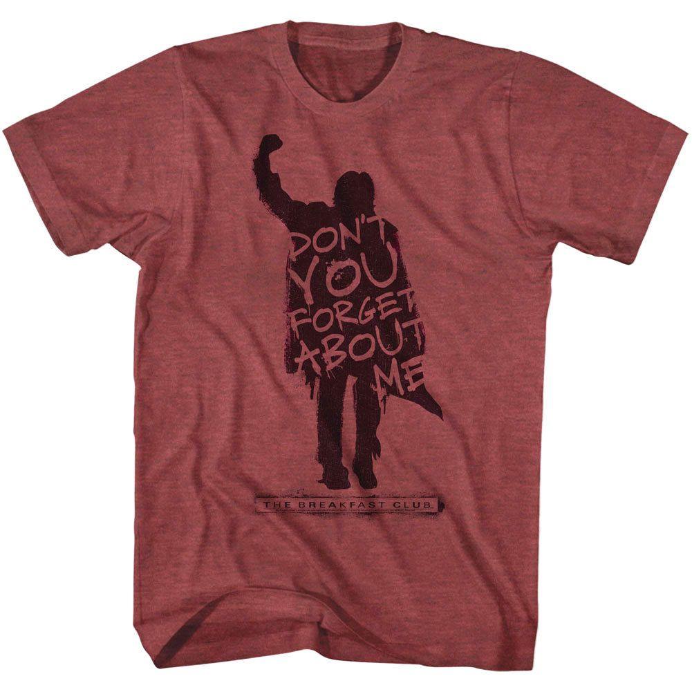 Unisex shirt Cotton Oversize Large Size Breakfast Club Bender Silhouette Punching s T Don't You Forget About Me