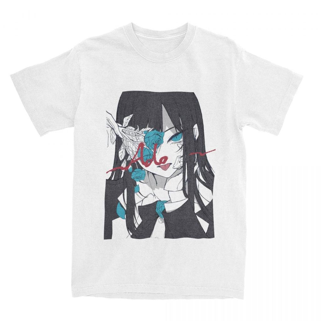 Ado Singer TShirt Kyogen Album Merch Novelty T Shirts ShortSleeve Funny Tshirt Summer Cotton Breathable Plus Size Clothes