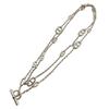 HERMES 2022 Silver925 Chéne Dunkle Farandole Necklace Silver Silver925 unisex Used