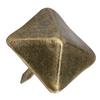 50Pcs Upholstery Door Nail Retro Cyan Bronze Iron Decorative Furniture Hardware Accessories19x20mm