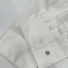 WTAPS 24AW White 242CWDT-SHM02 Repo LS CTPL Broadcloth Long Sleeve Shirt tops 04 whiteUsed