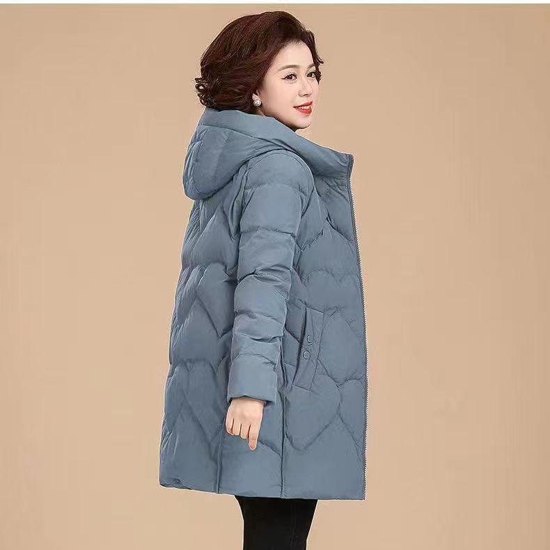 Women Winter  Warm Parkas Jacket Female Thicken Coat Cotton Padded Parka Jacket Hooded Outwear