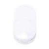 Tablets Splitter 3 in 1 Stainless Steel Portable Accurate Cutting Tablets Cutter for Travel Home White