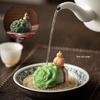 Zhinianhua Lucky Cabbage Color-Changing Tea Pet Set