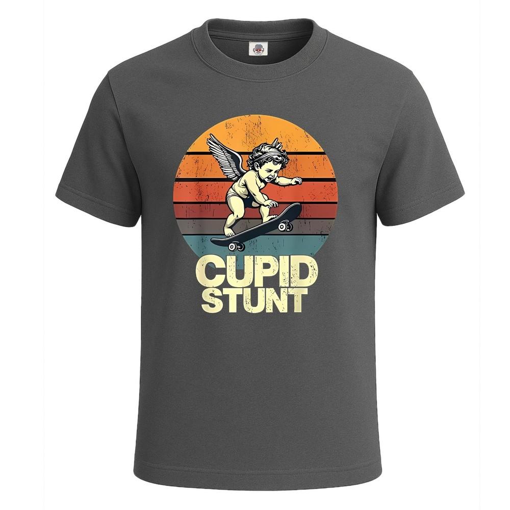 Cupid stunt funny sarcastic offensive mens t shirt gift party joke tee top 2XL