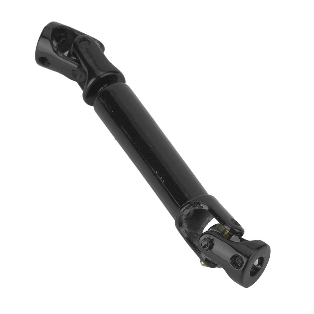 RC Crawler Car Metal Transmission Drive Shaft Fits for WPL 1 16 Mini Military Truck (Black)