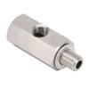 M10x1.0 Oil Pressure Sensor Tee To M10 Adapter Turbo Supply Feed Line Gauge Stainless Steel