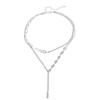 Luxury-luxurious, Niche-style Fringed Chain Sweatshirt Necklace Hip-hop Design Sense, Elegant Collar Chain Accessory