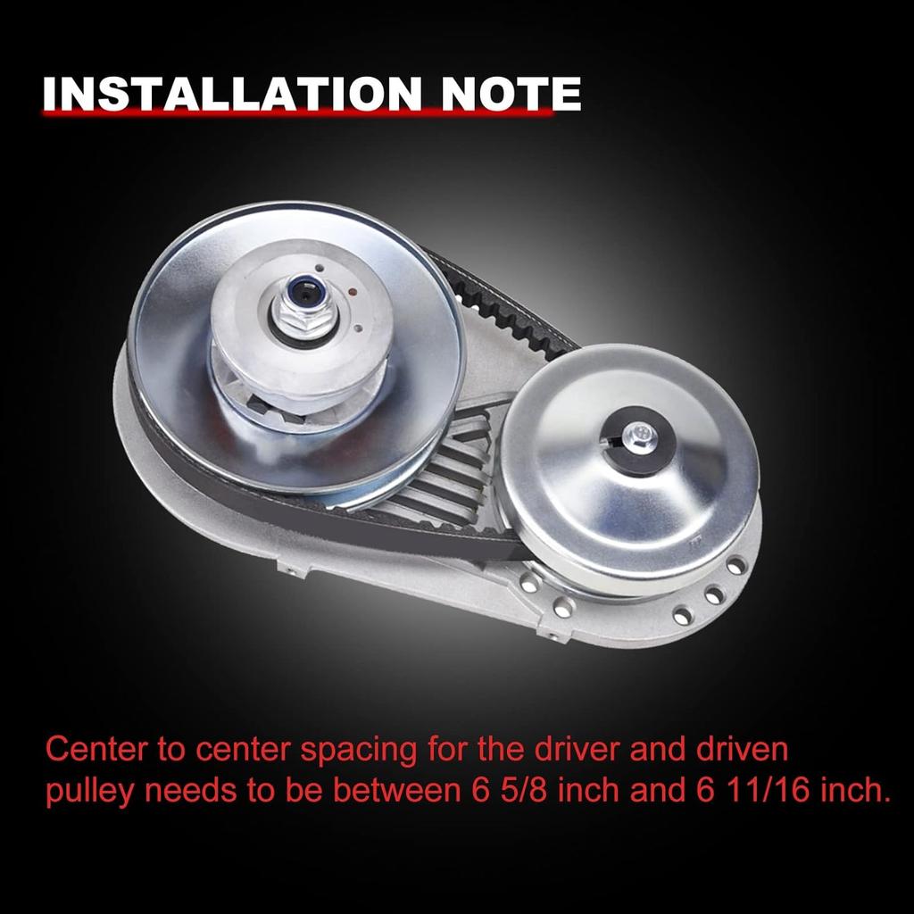 BLACKHORSE-RACING 3Pcs 30 Series Go Kart Drive Belt Replaces Manco 5959 / Comet 203589