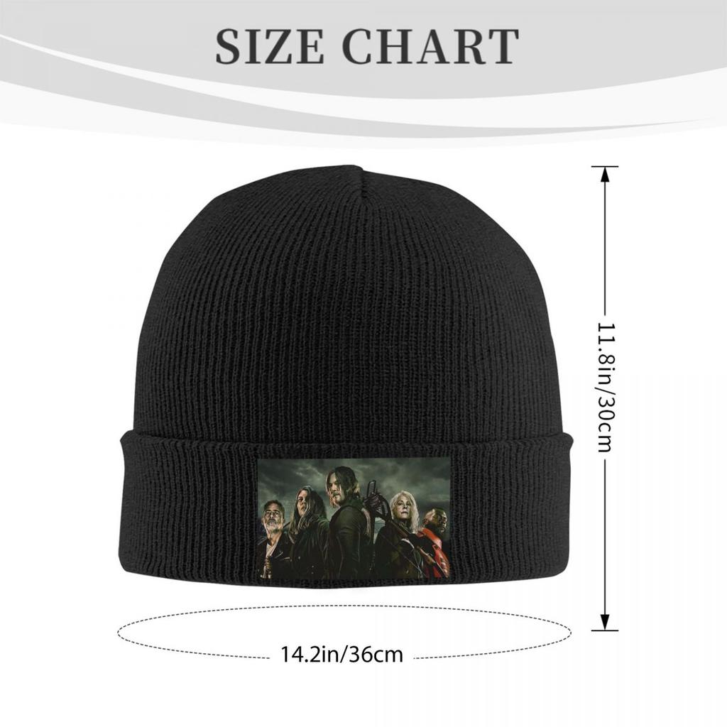 The Walking Dead Gaming Games Warm Knitted Cap Winter Knit Bonnet Hat Skullies Beanies Hip Hop Caps for Unisex