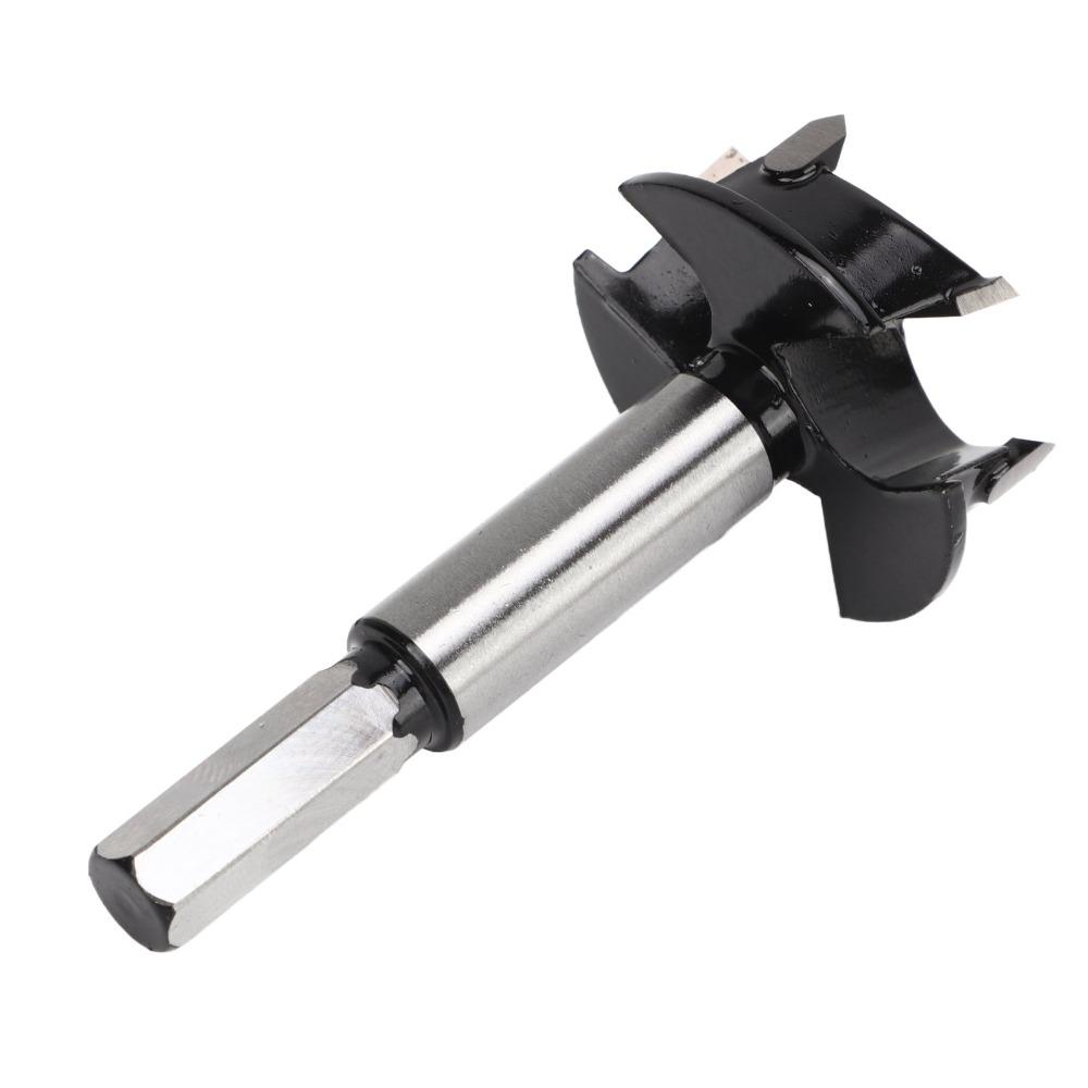 35mm Diameter Forstner Drill Bit 3 Blade Wood Cutter Tool Precision Wood Hole Saw For Woodworking