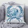 Juste de coussin de canapé bleu, taie d'oreiller, décoration de chambre à coucher, océan, mer, animal