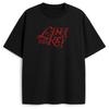 Camiseta com Logo Lana Del Rey Unissex e Feminina Verão Algodão Y2K Roupa Moda Casual Gola Redonda Manga Curta Camiseta Streetwear
