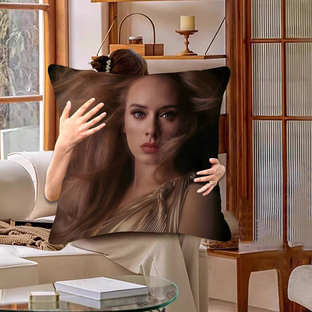 A-adele A-adkins Personalized Pillow Dust Cover Bedroom Kids Party Decoration Pillowcase Birthday Children Gift