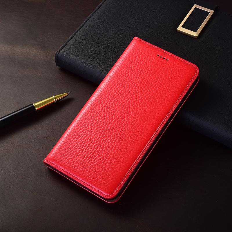 Litchi Patterned Phone Case for Honor X7 X7a X7b X7c X6 X6a X6b X6c X5 X5b Plus 4G 5G Flip Book Cover Wallet