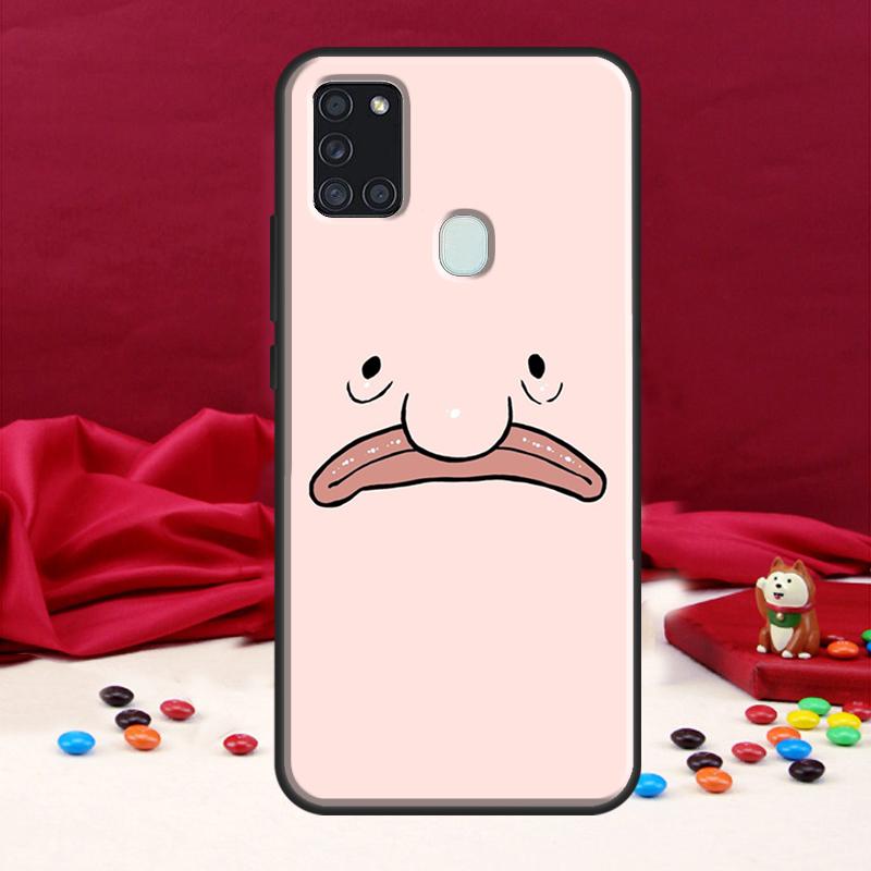 Blobfish Case For Samsung Galaxy A34 A54 A14 A53 A13 A51 A71 A50 A12 A22 A32 A52 A72 Phone Cover