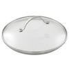 GreenPan Glass Lid 24cm Stainless Steel Handle Fully Reinforced Dishwasher Safe CW000083-004