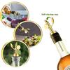 2Pcs Versiegelt Gummi Öl Ausgießer Auslaufsicher Lebensmittelqualität Auto Flip Essig Flasche Spender Auslauf Küche Werkzeuge