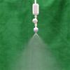 10/100Sets Micro Atomization Nozzle Kits 6mm Interface Atomizing Grey Micro-Sprayers 4/7mm Hose Garden Irrigation Humidification