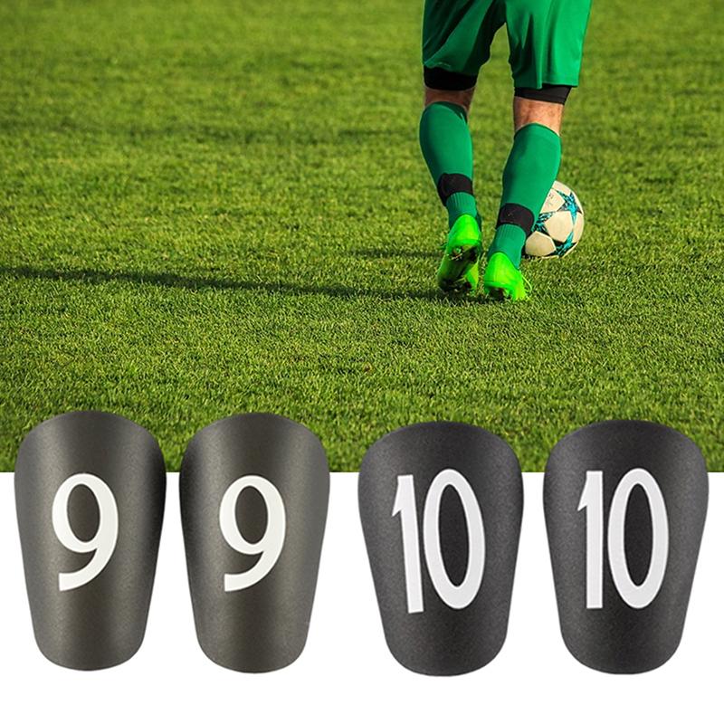Wear-Resistant Shock Absorbing Football Shin Pads Mini Shin Guards Soccer Shin Guards Anti Slip For Men Women Kids Boys Girl
