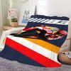 Marc Marquez Warme Weiche Babydecke Perfekt für Homeoffice oder den täglichen Gebrauch Überwurfdecke