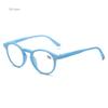 Reading Glasses for Women Patterned Round Anti Blue Light Presbyopic Eyeglasses Men Vintage Farsighted Eye Glasses +1.0 To +4.0