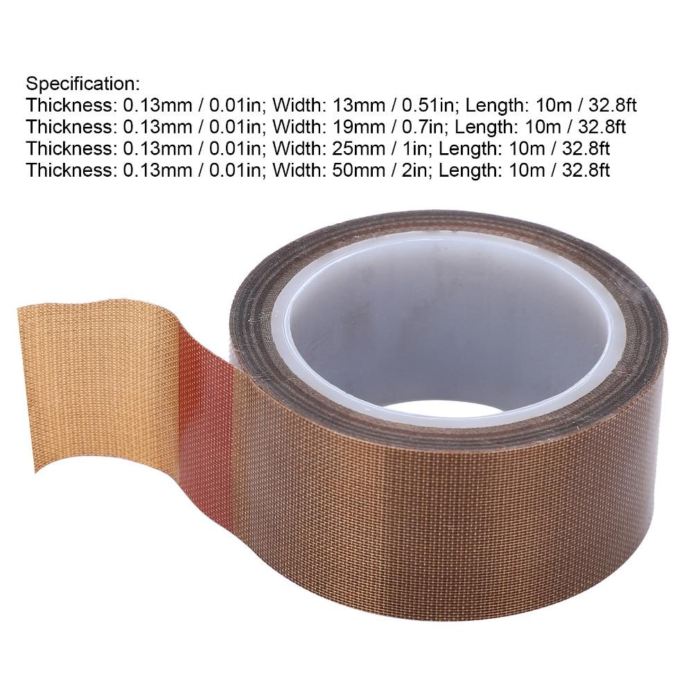 Self-Adhesive Backing Impulse Sealer Consumables Non-Stick Coated Tape Drawer & Cabinet Use