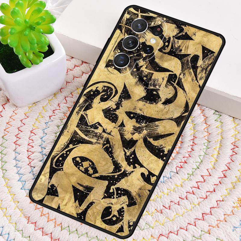 Pokras Lampas Art Graffiti Phone Case For Samsung Galaxy note 10 pro S26 S25 S24 S23 S22 Ultra Plus S21 FE S20 Shockproof Cover