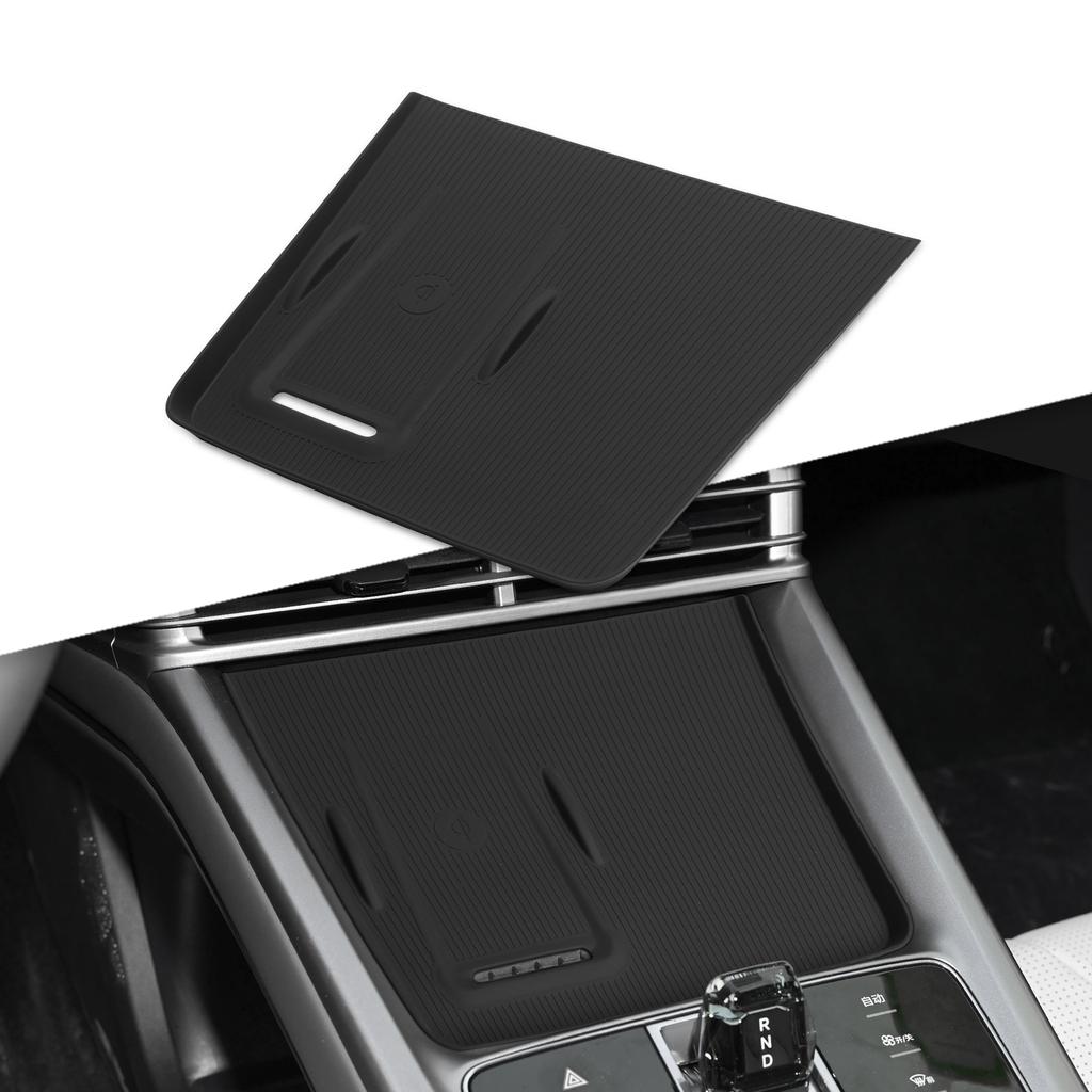 SMABEE for BYD Seal Car Phone Wireless Charging Pad Models Silicone Anti-skid Pad Auto Accessories (Only The Pad)