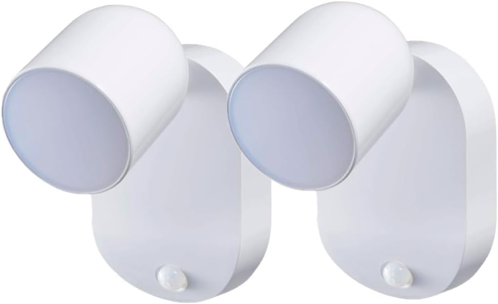 

из светодиодного датчика движения батареи безопасности белая лампочка цветной свет x [набор 2] свет, управляемый, датчик, свет, свет, (Магнитный/Винтовой) [PM-L751W 2]