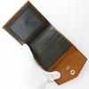 CELINE Double Sided Bi-Fold Wallet Brown leather Women Used