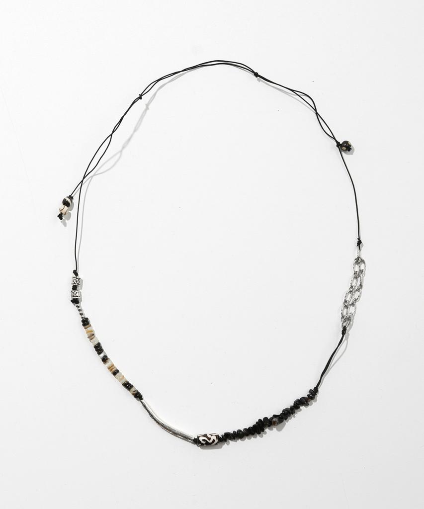 Kijiko Ke908. Nomad Mix Beads Necklace Black