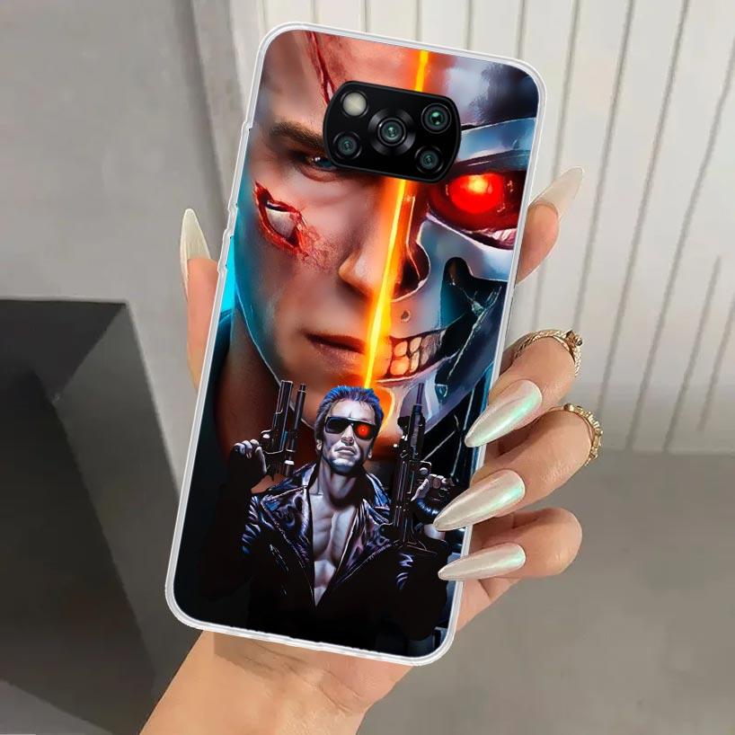 

Arnold Schwarzenegger Terminator Phone Case for Xiaomi Poco X5 X6 X7 Pro F7 Ultra M7 Redmi 15 15C 13 13C 12 12C 10 10A 10C 9 9A Redmi 9
