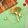 Roses Metal Bookmark Pendant Rose Bookmark New Year Gift Lotus Leaf Book Mark  Lovers