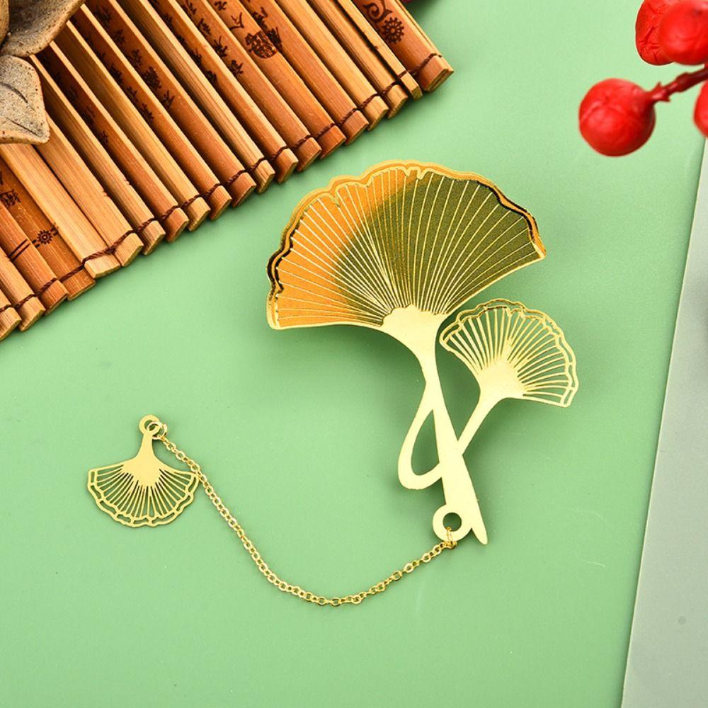 Roses Metal Bookmark Pendant Rose Bookmark New Year Gift Lotus Leaf Book Mark  Lovers