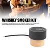 Electric Whiskey Smoker Kit with 6 Wood Chips Cocktail Smoker Infuser Rechargeable Food Drink Smoker Kit for Men Dad