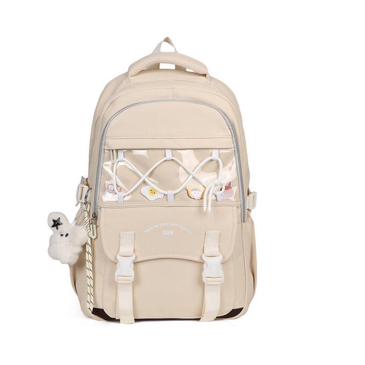 Schoolbag for Girls, Japanese-style Schoolbag for Grades 3 To 6, Versatile, Simple, and Simple for Junior High Students, Large Capacity,