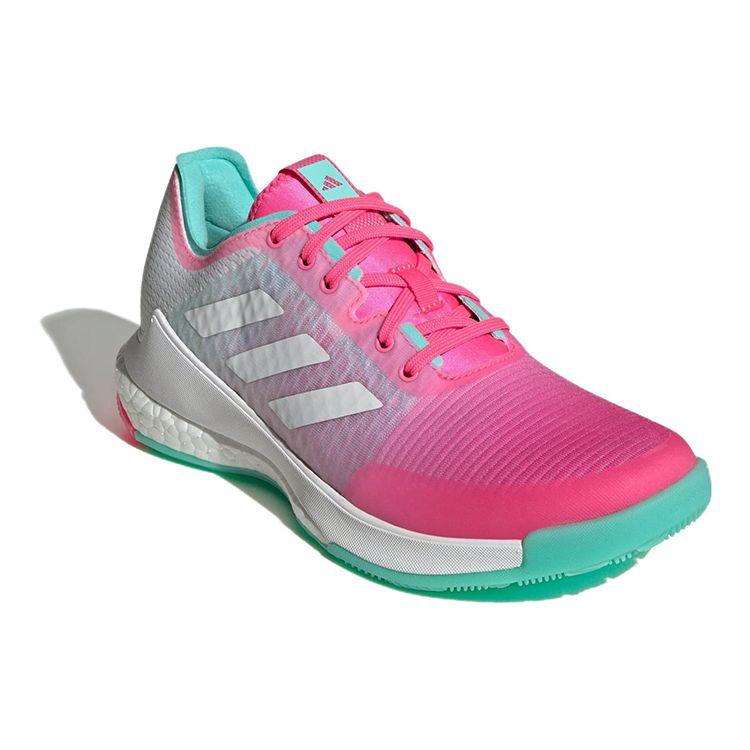 Adidas Crazyflight Lucid Pink White Women Sneakers Cloud-White Flash-Aqua HP3339