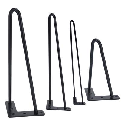 Schwarze Eisen Tisch Schreibtischbeine Heimzubehör für DIY Handwerk Möbel Schreibtischbein Eisen Schreibtischbeine Tischbein Metall Tischbeine