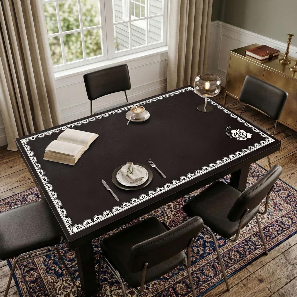 Placemats, sideboard mats, waterproof, heat-resistant, washable, living room table mats, coffee table mats